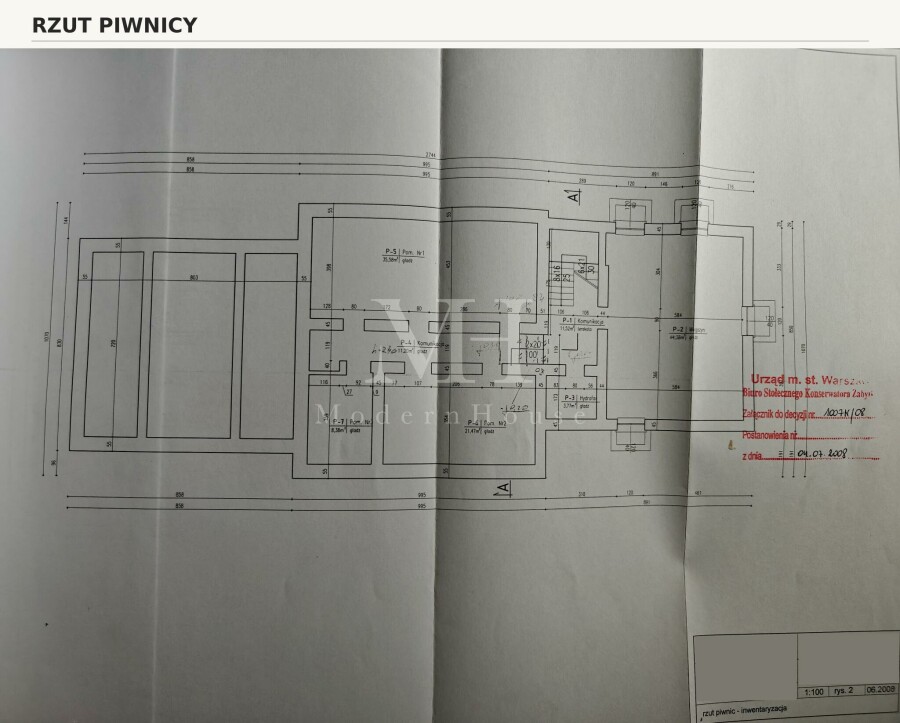 Warszawa, Widoczna, „Budynek biurowy 648 m² – siedziba firmy przy SKM Wawer (praktyczny)”