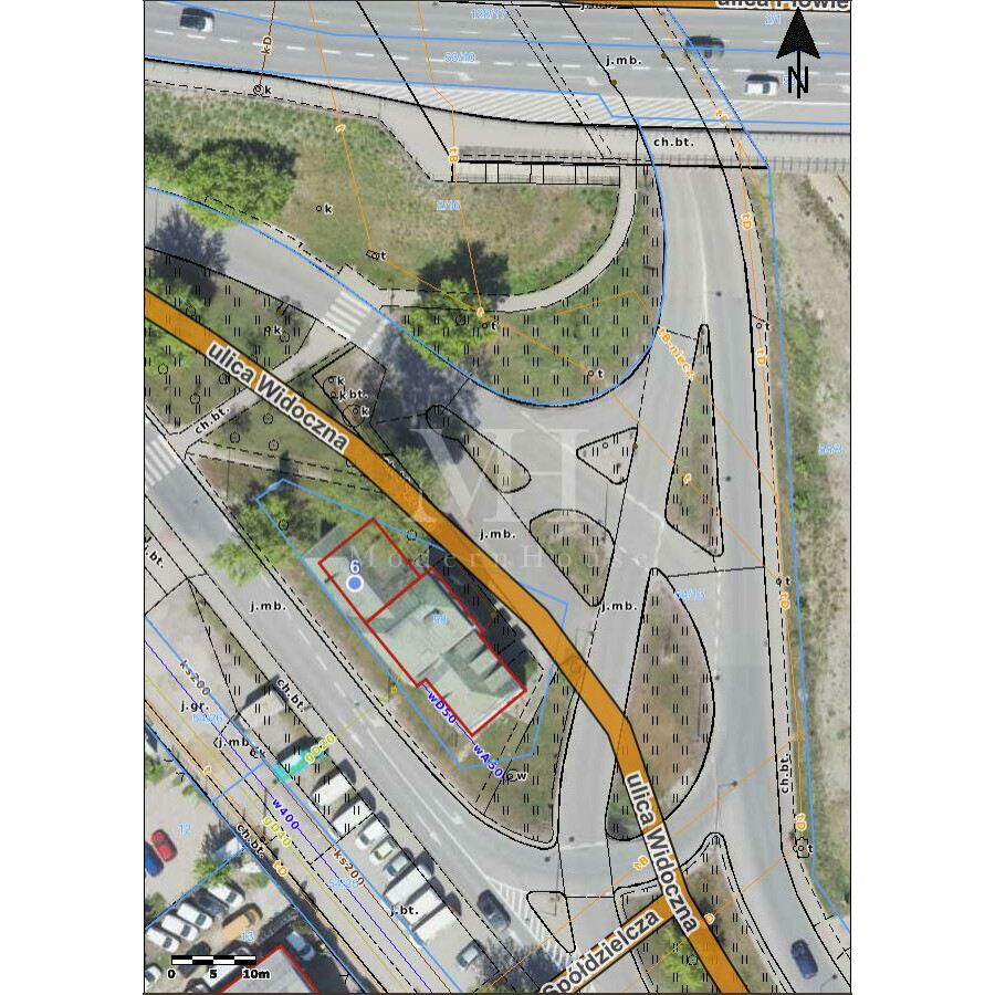 Warszawa, Widoczna, „Budynek biurowy 648 m² – siedziba firmy przy SKM Wawer (praktyczny)”