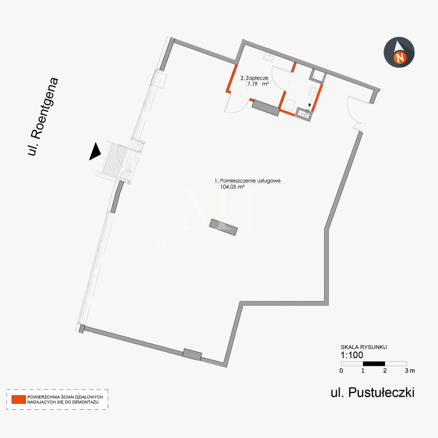 Warszawa, Warszawa, Warszawa, Pustułeczki, Lokale użytkowe z wejściem od ulicy Roentgena bez prowizji, bez PCC.