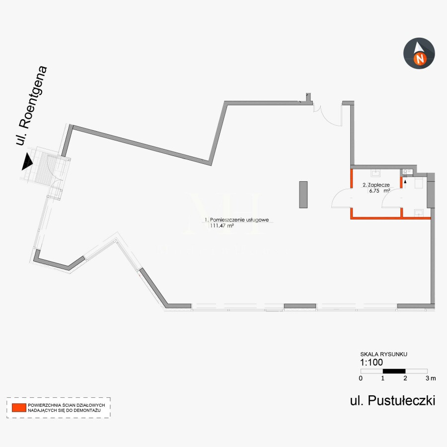 Warszawa, Warszawa, Warszawa, Pustułeczki, Lokale użytkowe z wejściem od ulicy Roentgena bez prowizji, bez PCC.